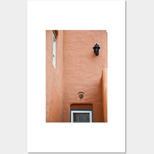 Adobe Wall Window and Lamp Posters and Art